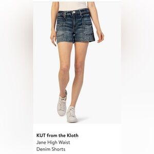 Kut from the Kloth Blue Jean Shorts